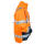 Men's Waterproof High-Visibility Orange Work Jacket